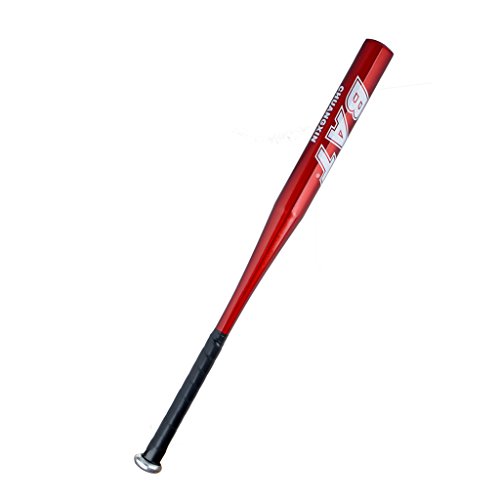 86,4 cm Batte de baseball en aluminium léger Raquette Softball pour Youth Adulte Pratiquer l'entraînement Sport & Home Protection, Red, 86,36 cm