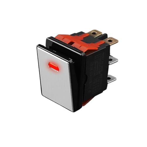 Interrupteur étanche KCD6 pour tableau de bord à bascule aluminium