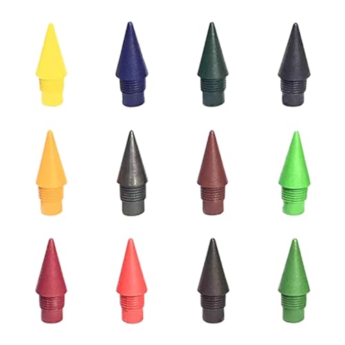 インフィニティペンシル用交換用ペン先、色付き鉛筆ペン先,鉛筆交換可能なグラファイトペン先 - 無限鉛筆交換可能なグラファイトペン先インクレス筆記ペン書き込み用ペン先