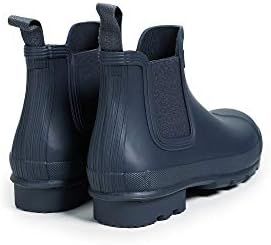 Womens Hunter Original Chelsea Rain Snow Winter Festival Wellington Boot - Midnight - 9 | Image 3