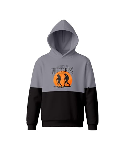 Image of KYDA Kids Unisex-Child Cotton Hooded Sweatshirt
