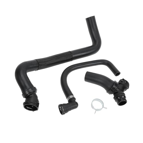 PARSLUCK 3Pcs Upper Radiator Hose and Y-Connector with Lower Coolant Pipe Set for Ford F150 5.0L 2011-2020 Replace No.DR3Z8566A/CL3Z8260A/BL3Z8C350A Hose Assembly