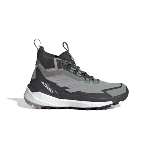Adidas Free Hiker 2.0 Gore-TEX para mujer, Verde plateado, carbón higo preamado, 9.5