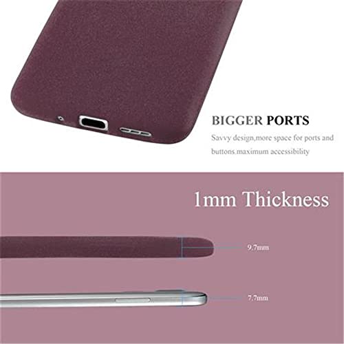 Cadorabo Custodia per LG G5 in Frost Bordeaux LILA...