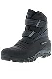 Spirale Tove Damen Herren gefütterte Winterstiefel Snowboots schwarz, Größe:46, Farbe:Schwarz