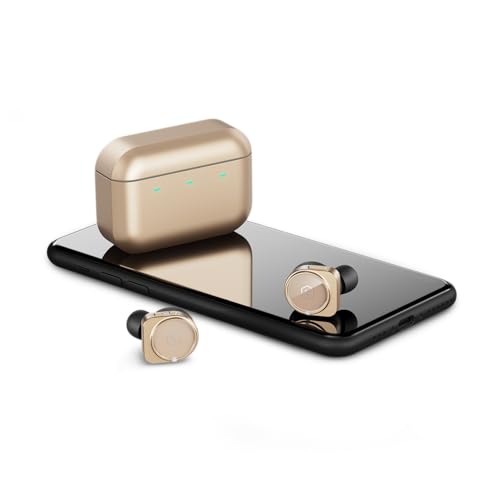 Image of Master and Dynamic MW09 True Wireless Earphones Bluetooth Noise Cancelling Headphones /Earbuds Gold