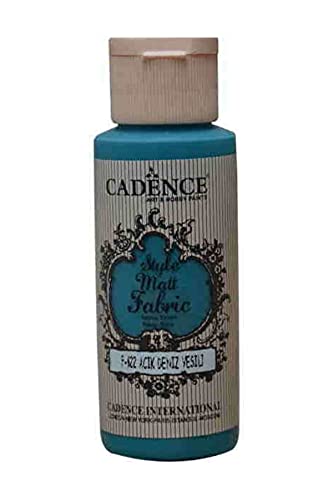 Cadence Pintura Textil Mate Verde Mar Claro 59ml