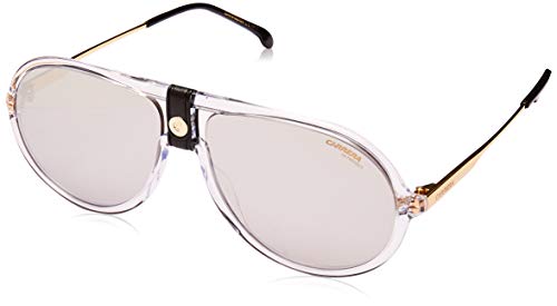 Carrera 1020/S Crystal/Silver Lens Mirror Sunglasses 60-15-145