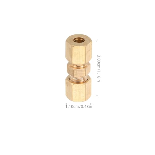 Conector de línea de freno Mikikit para reparar tubos oxidados de 3/16 sin fugas 2