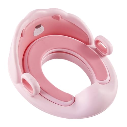 HEMOTON Asiento Del Baño Extensor Actividad Tipi Estruendo Aire Antideslizante Silla Alta Elementos Escalón De Baño Para Pequeños Orinar Pata Moisés Equipo Estera Nacido Rosa Páginas