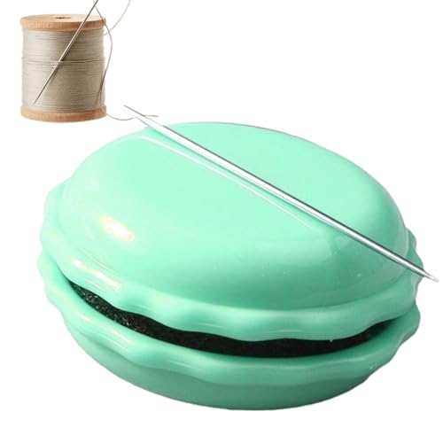Onlynery Imán de Aguja | Minder de Aguja magnética en Forma de macarrón,Guardaagujas para Aguja de Coser Bordada, Accesorios de Bordado, guardaagujas magnéticas