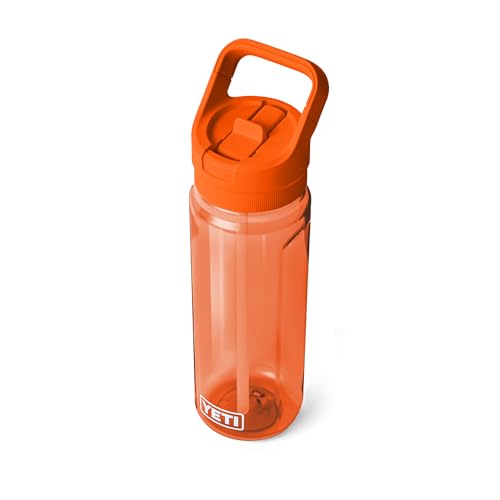 Image of YETI Yonder 750 ml /25 oz Water Bottle with Yonder Straw Cap, King Crab
