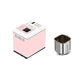 Saturey Toaster Brotmaschine for hausgemachtes Brot digitales Brotmacher enthaltene Rezeptheftheft Wärmeaufbewahrung und Timing-Funktion Haushaltstoaster