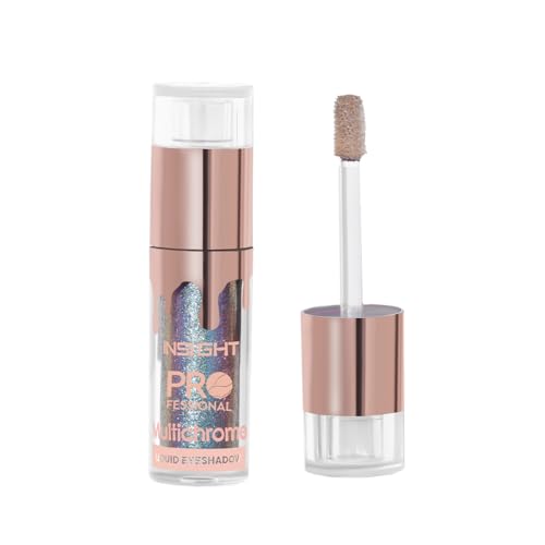 Image of INSIGHT Professional Multichrome Liquid Eyeshadow - Saphhire Dust | Metallic Effect | Green Tea & Cucumber Extracts | Striking Look | Versatile Use | Transfer-Proof | Dynamic Finish - 5g