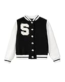 YOURUIKEY Girls Boys Fall Jacket Winter Clothes Kid Varsity Baseball Outerwear Jackets & Coats Tween Girls Trendy School Outfits Size 8