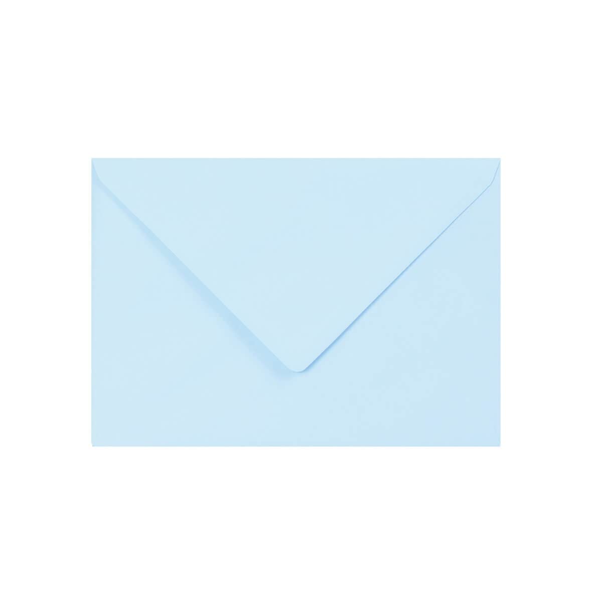 25 Pale Blue C5 (to fit A5) Envelopes - 162mm x 229mm - Diamond V-Flap Gummed Blue Coloured Envelopes - 120gsm Clariana Paper - to Fit A5 Inserts / A4 Folded