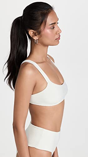L*Space Eco Chic Repreve® Jess Bikini Top - Cream-L-Cream4