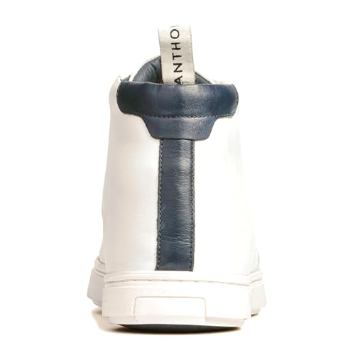 Anthony Veer Kips Lace-Up Sneakers for Men | Durable Rubber Outsole & Removable Leather Footbed | Nappa Leather Finish3