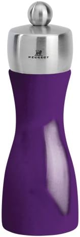 Peugeot Fidji Aubergine Salt Mill, 6-Inch