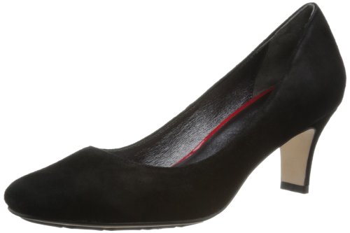 [コールハーン] AIR TALIA SQ TOE 60 D35952 BLACK SUEDE (ブラックスエード/8)