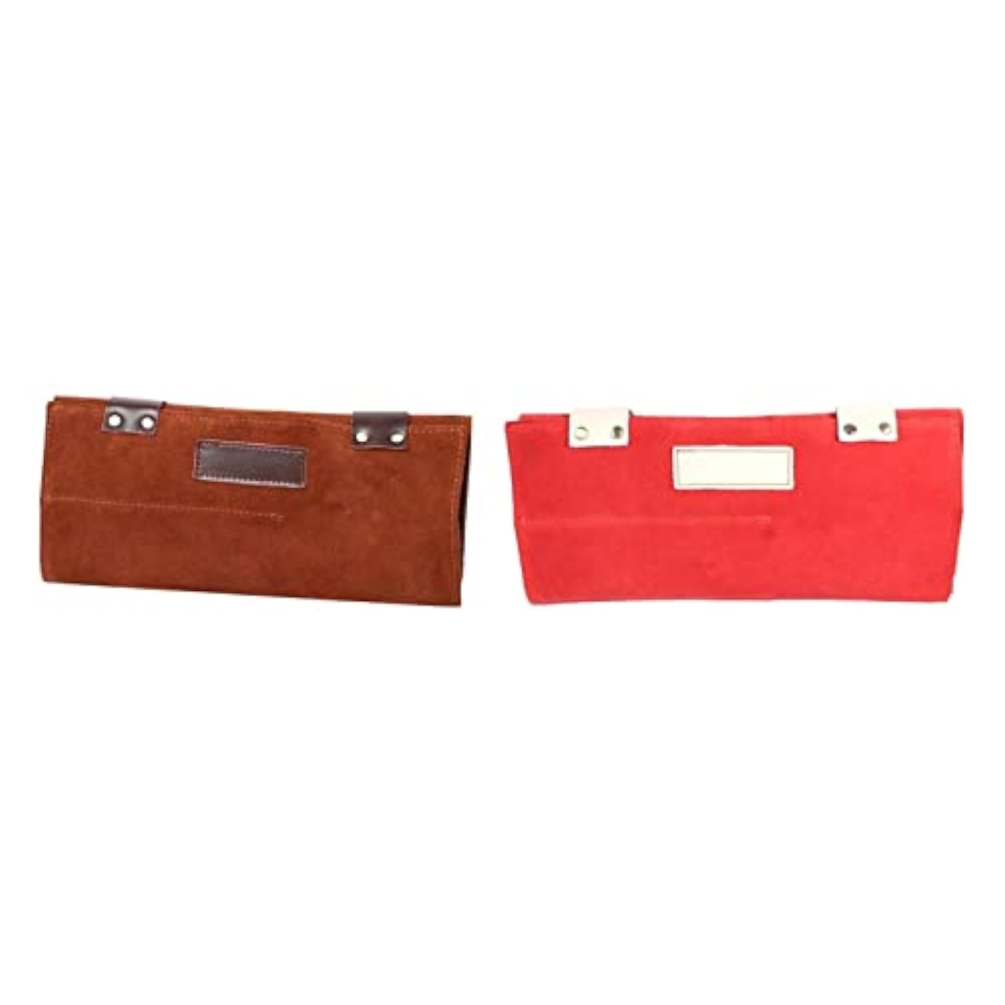 Barber Hairdressing Tools Holder Pouch, 2x Orange and Red