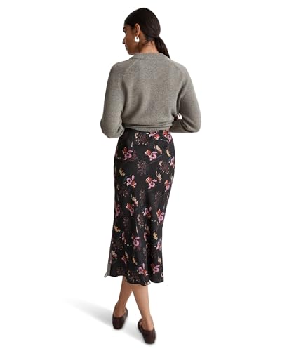 Madewell The Layton Midi Slip Skirt in Ditsy Floral2