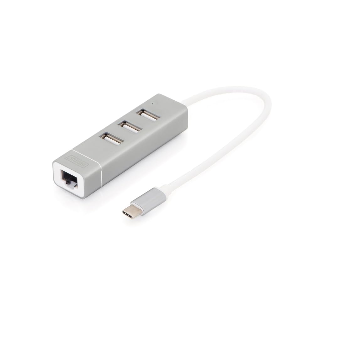 Digitus DA-70253 Usb Type-C 3-Port Hub + Hizli Ethernet Lan Cevirici