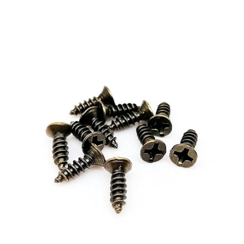 200X M2 M2.6 M3 �~�j���^�S�[���f���V���o�[�u�����Y���|�X���b�g�t���b�g�M���Z���t�^�b�s���O�l�W�ؔ��q���W�p(Antique brass,2.6x12mm)