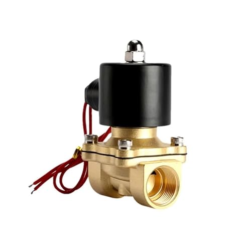 Électrovanne laiton 2W DN50 normalement fermée DC24V pour vanne pneumatique eau de rechange - 2