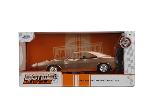 Jada Toys Bigtime Muscle 1:24 1969 Dodge Charger Daytona miniatura 2