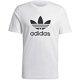 adidas Originals,mens,Trefoil T-Shirt,White/Black,Large