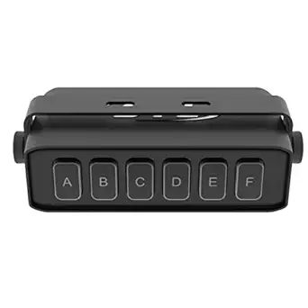 SpeedTech Lights Universal Switch Box Weatherproof Controller Switch Box with On/Off Switches + Momentary Switch - Control Box for Car, Truck, RV, Camper, Boat Rocker Switch Panel (6 Switch Box)