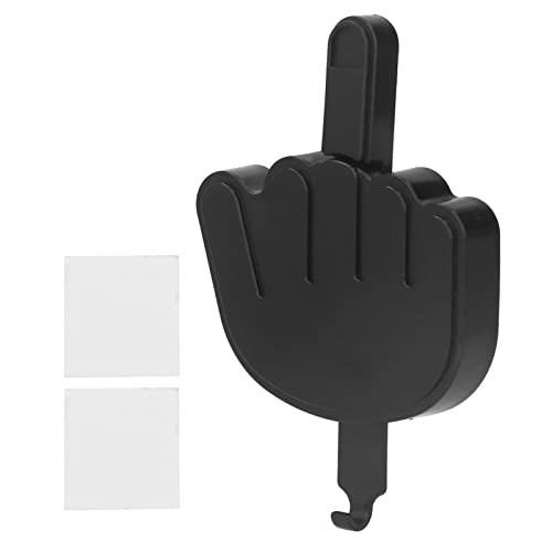BEIJIALY Divertente Portachiavi da Muro con Dito Medio, Divertente Portachiavi Autoadesivo Appendichiavi a Forma Speciale Portachiavi da Parete per la Decorazione Dell'ufficio Domestico(Finger)