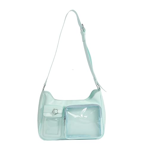 Itabag Sac de transport transparent avec fenêtre pour épingles et badges