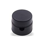 Lampen, Lampenkabel Deckenverteilernippel Distanz-Aufhänger Affenschaukel Kunststoff Ø30 Höhe 25mm Kabelführung Lampen Distanz Aufhänger (Schwarz)