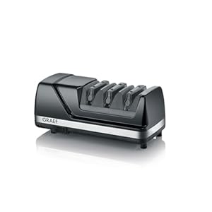 Graef CX125 15° Messerschärfer Schwarz