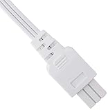 Juno Lighting Group JC3-17-WH Jumper Cord, 17-Inch, Designer White
