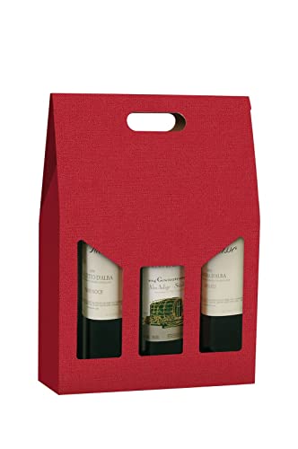 💪 Cartoncino ondulato resistente, ideale anche per bottiglie pesanti
