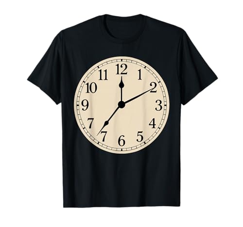 Alarm Clock Costume Shirt, Funny Lazy Halloween T-Shirt