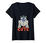 Star Wars R2-D2 Artoo-Deetoo Droid U-R-2 CUTE Camiseta Cuello V
