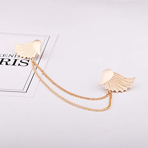 Holibanna Maglione Clip Colletto Clip Ali d'Angelo...