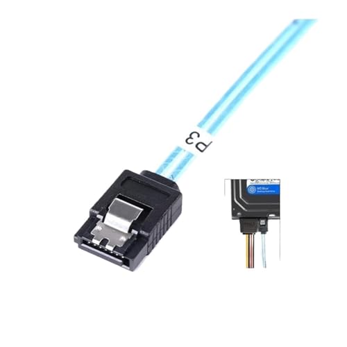 Cable SATA profesional 90° 7Pin 6Gbps para NAS miniatura 2