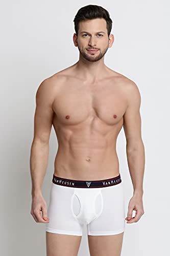 Image of Van Heusen Men's Cotton Blend Regular Solid Trunks