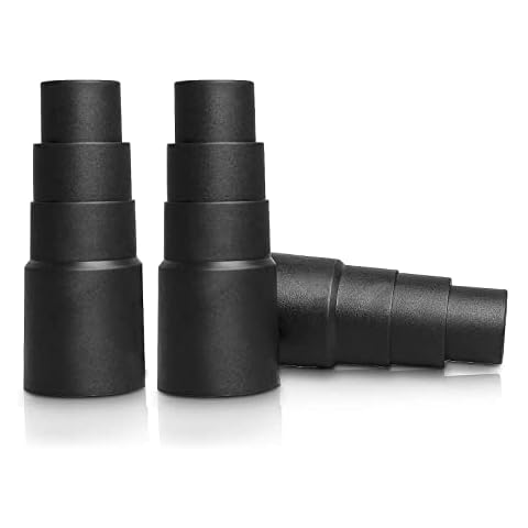3 Pcs Universal Vacuum Adapter,Vacuum Clearner Adapter for Power Tools,Sander Dust Extraction Hose Adaptor for Makita Random Orbital Sander, Jigsaw, Circular Saw Reducer (26.5mm,32.5mm,34.5mm,40.5mm) Cover
