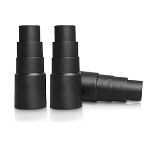 3 Pcs Universal Vacuum Adapter, acuum Clearner Adapter for Power Tools, ander Dust Extraction Hose Adaptor for Makita Random Orbital Sander, Jigsaw, Circular Saw Reducer (26.5mm, 2.5mm, 4.5mm, 0.5mm)