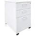 Produktbild Optima Rollcontainer m. Hängeregister 60cm tief weiß Rollschrank Büro Container