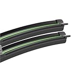 Aérodynamique avec spoiler symétrique : Arrête le soulèvement ; vibrations grâce à une dérive réduite pour un confort de conduite amélioré ; de meilleures performances à des vitesses plus élevées.