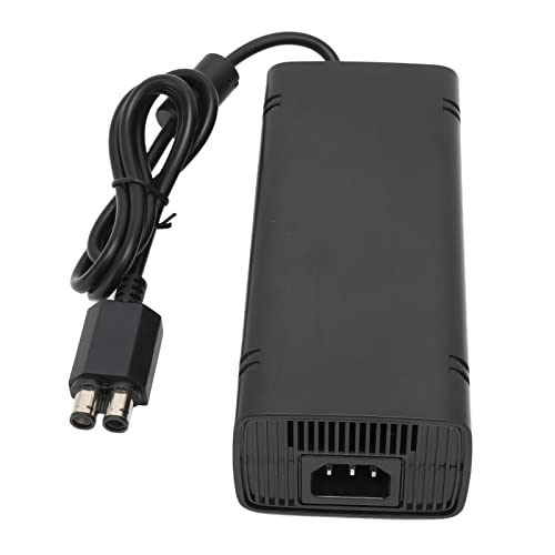 linxiaojix Cargador de Consola, Reemplazo del Adaptador de Corriente de la Consola de Juegos Evita Que Se Queme sin Ruido Universal para Xbox One Slim(#1) Cover