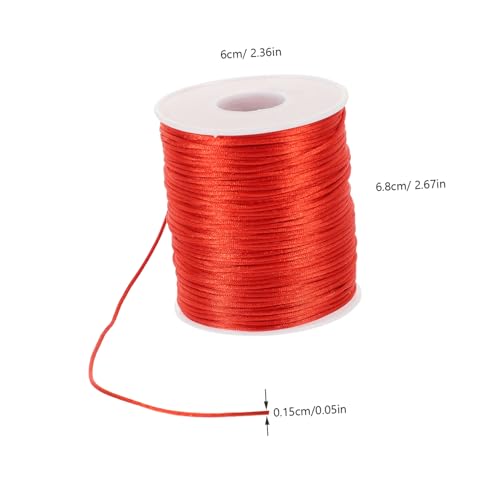 Cordón de macramé Angoily con 6 rollos de hilo de tejer de colores para manualidades 3