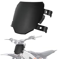 Motorrad Frontkennzeichen Nummernschilder PP Kunststoff für Surron Sur Ron Light Bee X/S Talaria X3 MX3 MX4 Elektro Dirt Bikes (Schwarz)